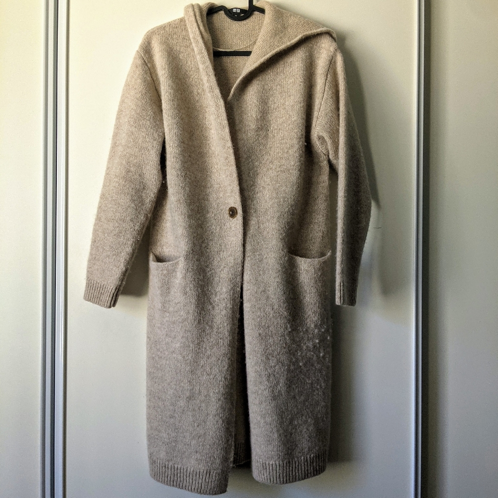 Long Sweater- Wool/Acrylic blend
